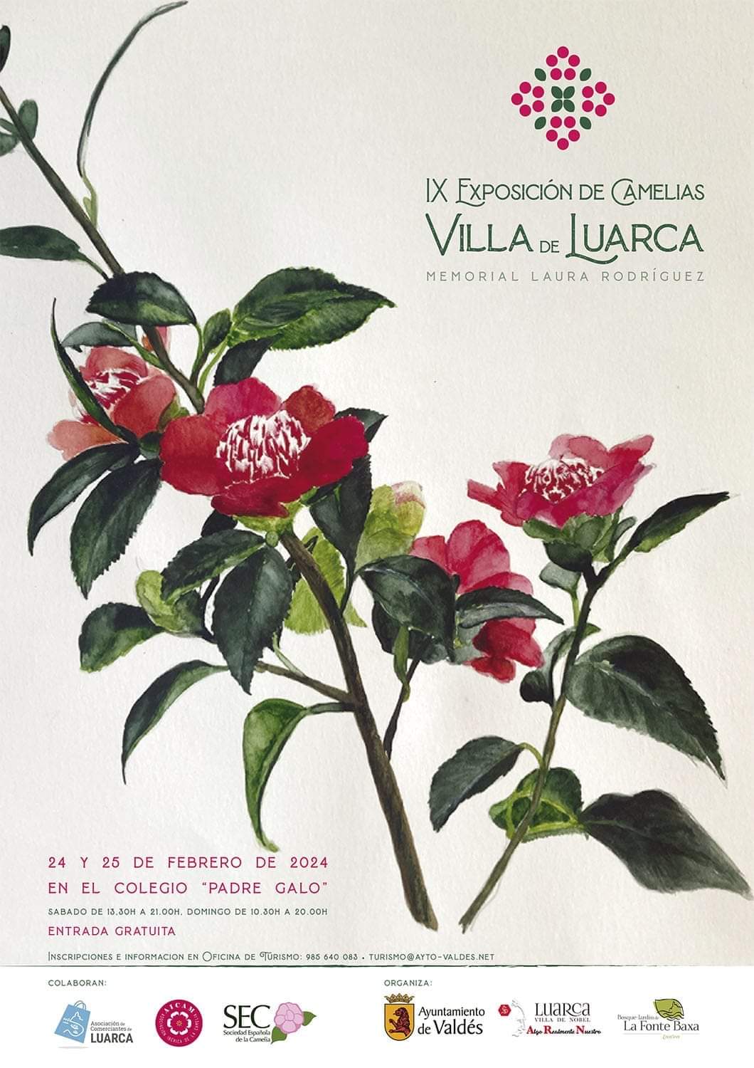 Exposición de Camelias villa de Luarca